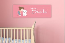 Meisje met hondje